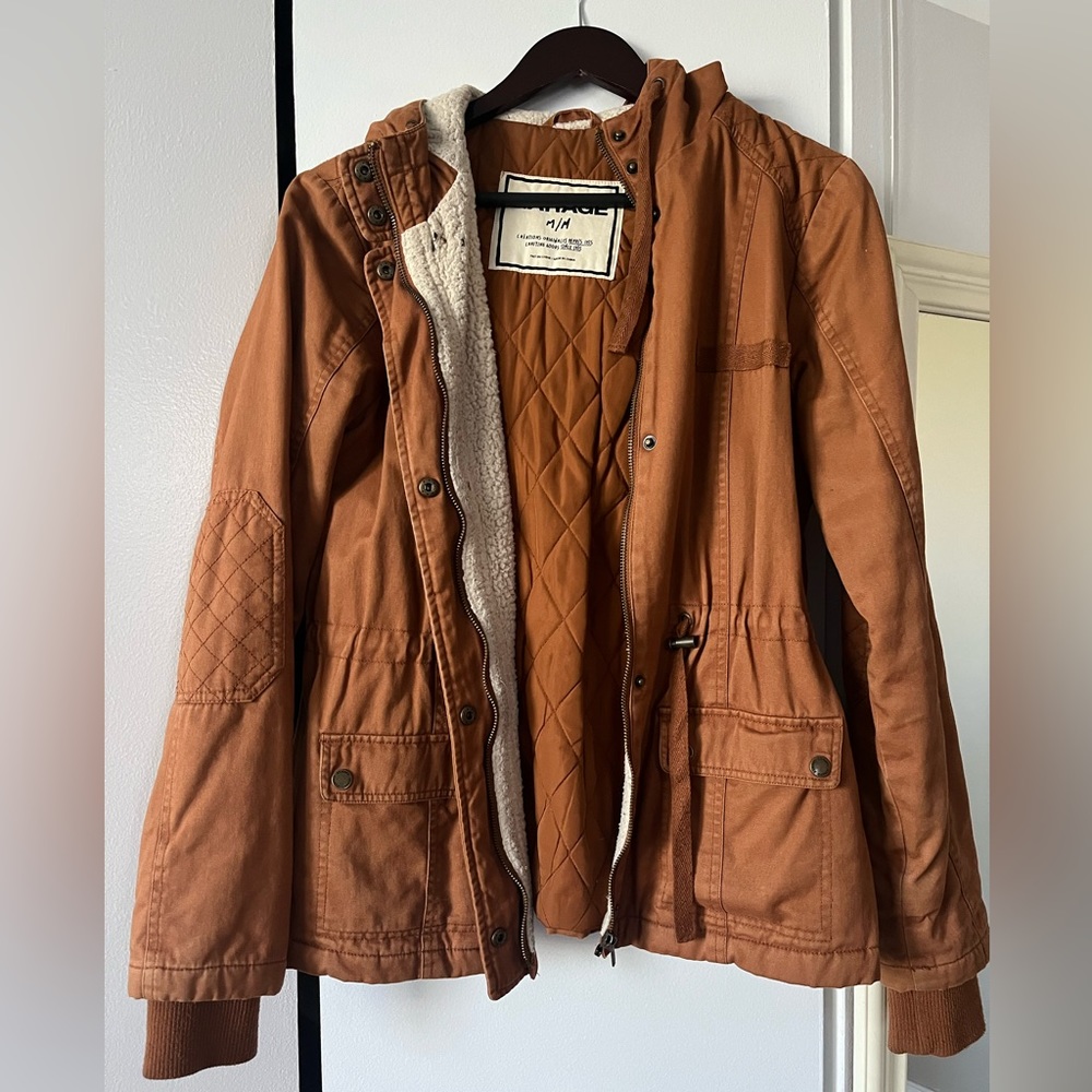 Garage hooded parka jacket